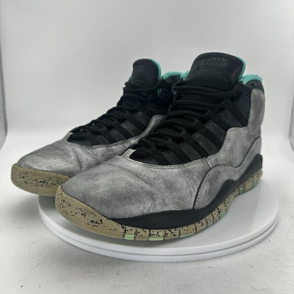 Nike Air Jordan 10 X Retro 30th Men Size 10.5 705178-045 Lady Liberty Grey Shoes - Picture 1 of 14
